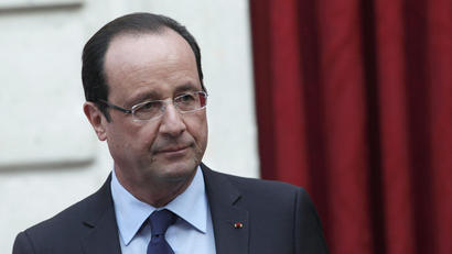 Frankreichs Präsident Francois Hollande - Laut Experten wird 2013 ein schweres Jahr für Frankreich Quelle: REUTERS